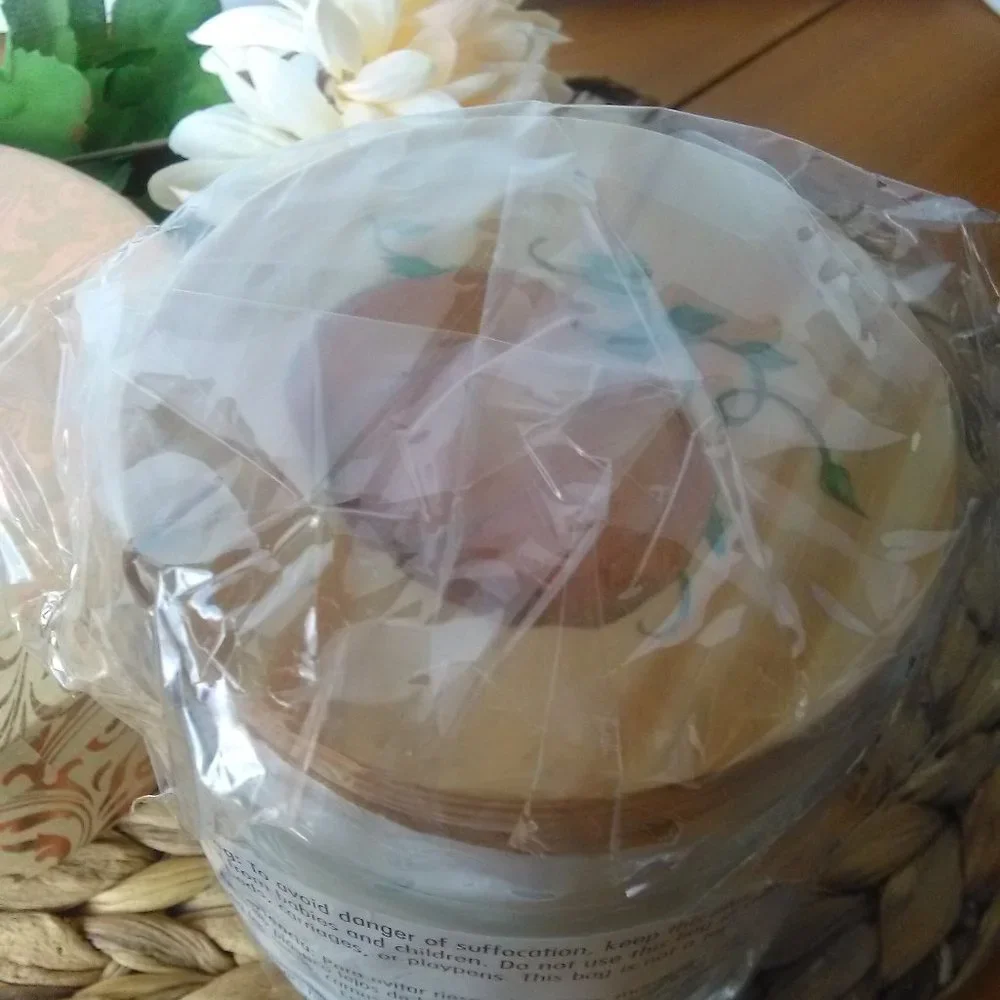 NWT RAE DUNN THANKFUL Cotton Ball Jar